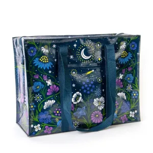 Starry Garden Shoulder Tote