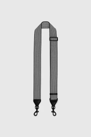 Striped Webbing Shoulder Strap