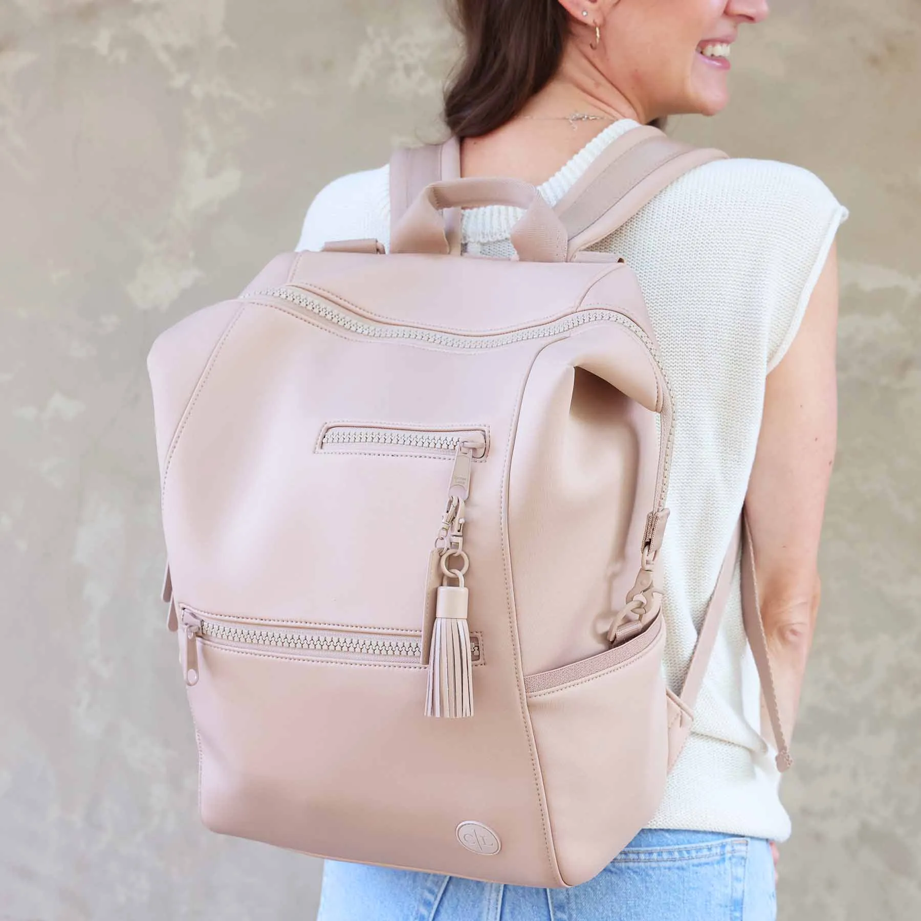 Weslie Diaper Backpack | Fawn