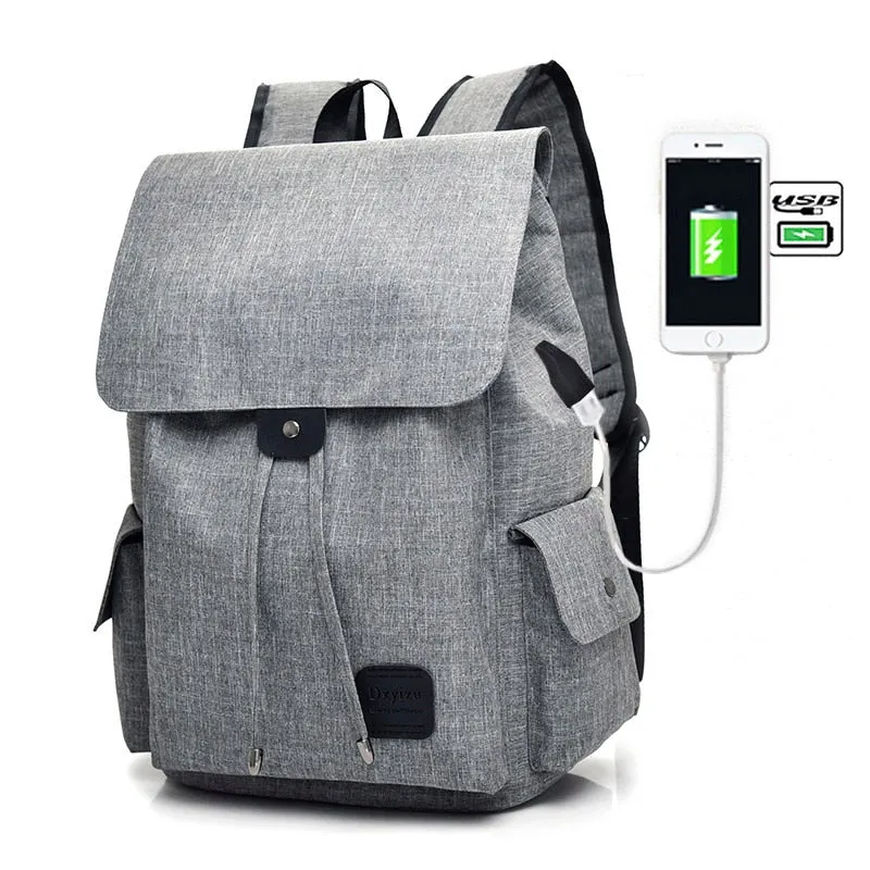 Women's Fashion 15" Travel Laptop Backpack with USB Charging