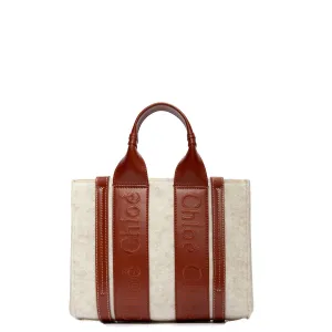 Woody Tote Small Strap Felt, Cement